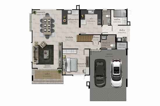 Burasiri Pattanakarn : บุราสิริ พัฒนาการ - Floor Plan