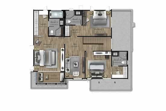 Burasiri Pattanakarn : บุราสิริ พัฒนาการ - Floor Plan