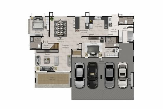 Burasiri Pattanakarn : บุราสิริ พัฒนาการ - Floor Plan