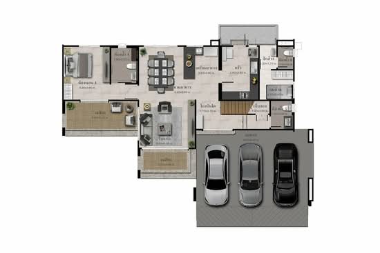 Burasiri Pattanakarn : บุราสิริ พัฒนาการ - Floor Plan