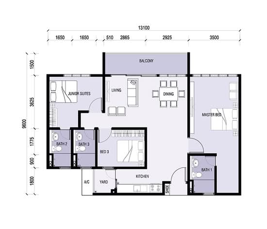 8Scape Residence @ Sutera - Floor Plan - iProperty.com.my