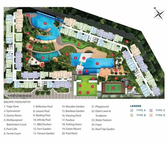 8Scape Residence @ Sutera - Floor Plan - iProperty.com.my