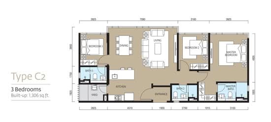 Tropicana Metropark, Subang Jaya - Floor Plan - iProperty.com.my