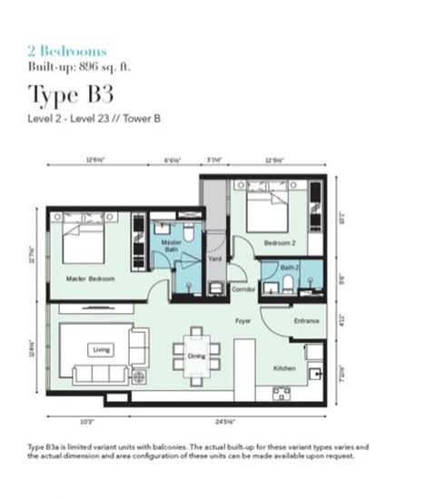 Tropicana Metropark, Subang Jaya - Floor Plan - iProperty.com.my