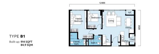 Tropicana Metropark, Subang Jaya - Floor Plan - iProperty.com.my