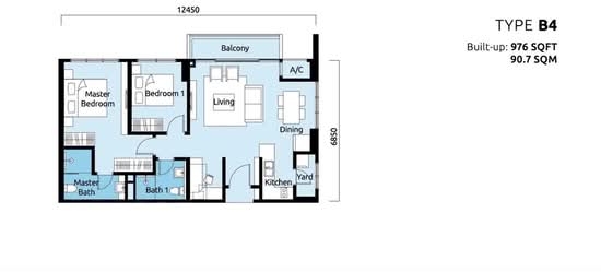 Tropicana Metropark, Subang Jaya - Floor Plan - iProperty.com.my
