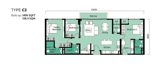 Tropicana Metropark, Subang Jaya - Floor Plan - iProperty.com.my