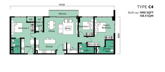 Tropicana Metropark, Subang Jaya - Floor Plan - iProperty.com.my