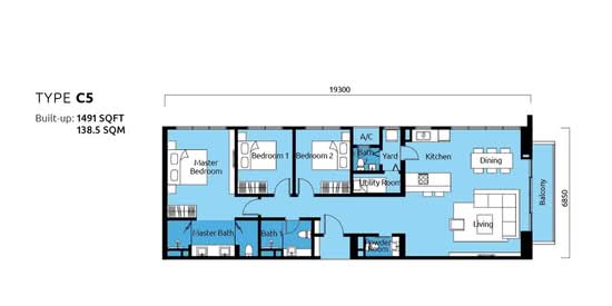 Tropicana Metropark, Subang Jaya - Floor Plan - iProperty.com.my