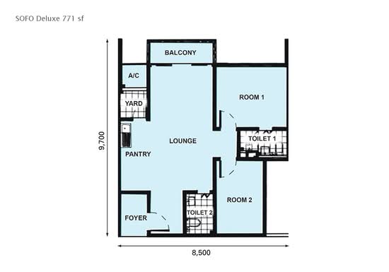 D'Pristine - Floor Plan - iProperty.com.my