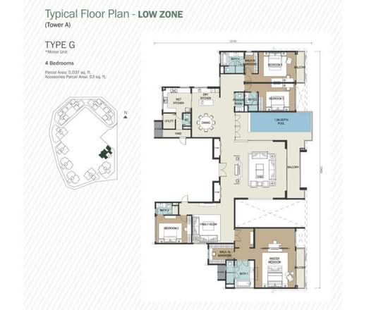 Agile Mont Kiara - Floor Plan - iProperty.com.my