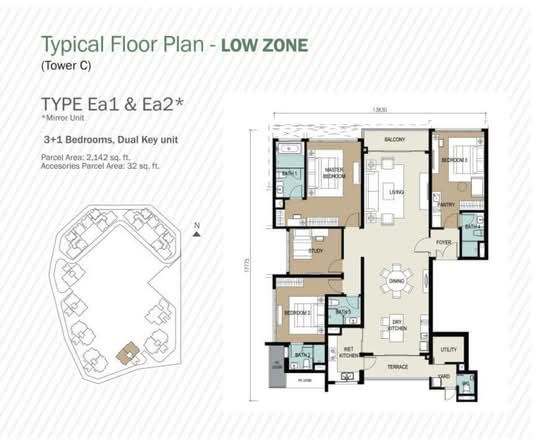 Agile Mont Kiara - Floor Plan - iProperty.com.my