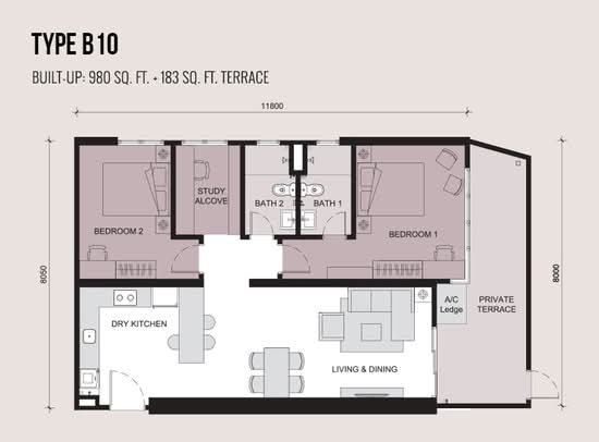 Rica Residence - Floor Plan - iProperty.com.my