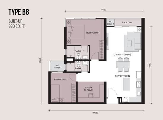 Rica Residence - Floor Plan - iProperty.com.my