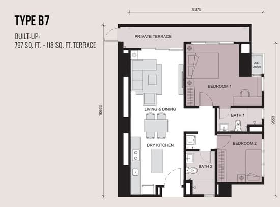 Rica Residence - Floor Plan - iProperty.com.my