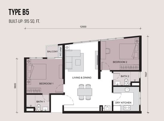 Rica Residence - Floor Plan - iProperty.com.my