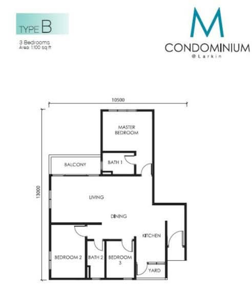Condominium for Rent at M Condominium @ Larkin - Ricky Woo - PropertyGuru.com.my