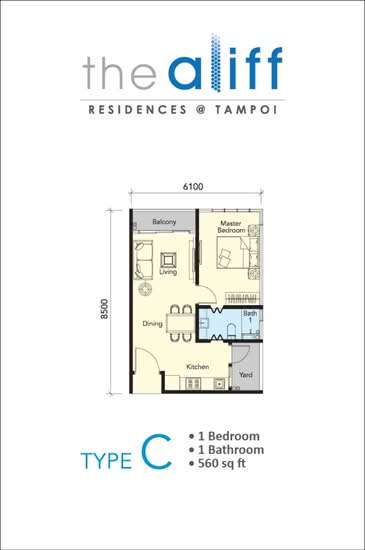 The Aliff Residences (Alif Utama) - Floor Plan - iProperty.com.my