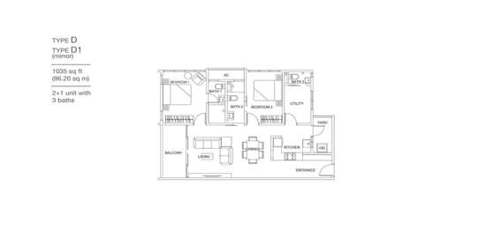 SkyVille 8 @ Benteng 8 - Floor Plan - iProperty.com.my