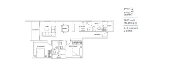 SkyVille 8 @ Benteng 8 - Floor Plan - iProperty.com.my