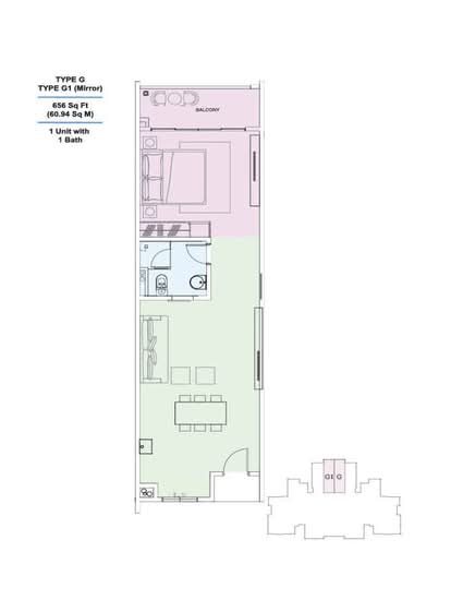 SkyVille 8 @ Benteng 8 - Floor Plan - iProperty.com.my