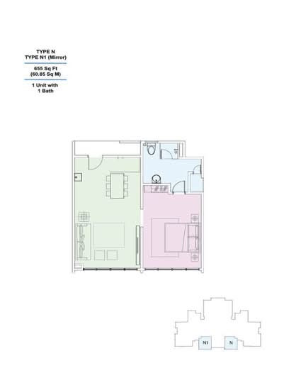 SkyVille 8 @ Benteng 8 - Floor Plan - iProperty.com.my