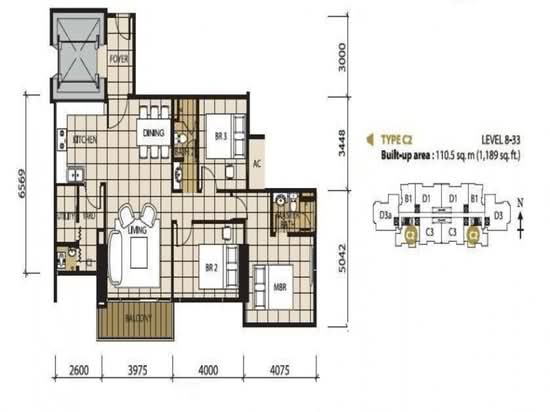 KSL D'Esplanade Residence - Floor Plan - iProperty.com.my