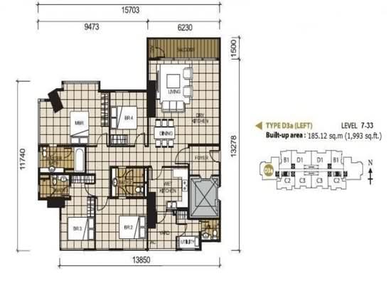 KSL D'Esplanade Residence - Floor Plan - iProperty.com.my
