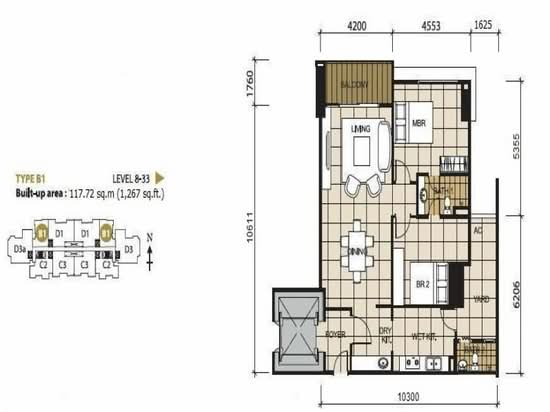 KSL D'Esplanade Residence - Floor Plan - iProperty.com.my
