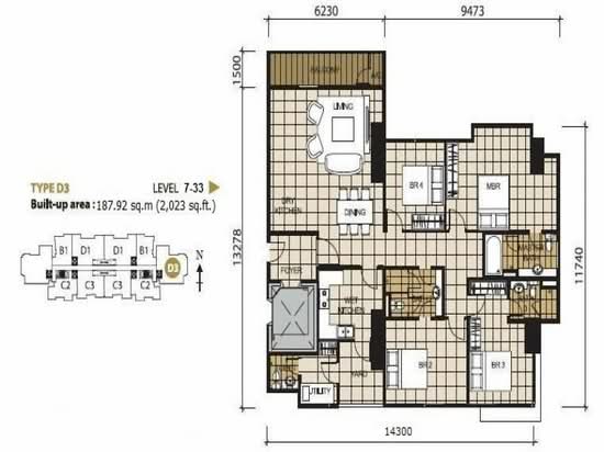 KSL D'Esplanade Residence - Floor Plan - iProperty.com.my