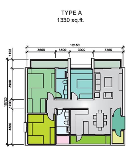Platinum III - Floor Plan - iProperty.com.my