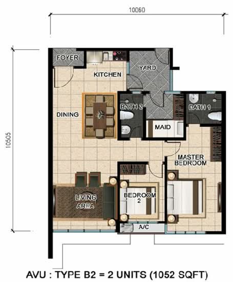 D'suria Condominium - Floor Plan - iProperty.com.my