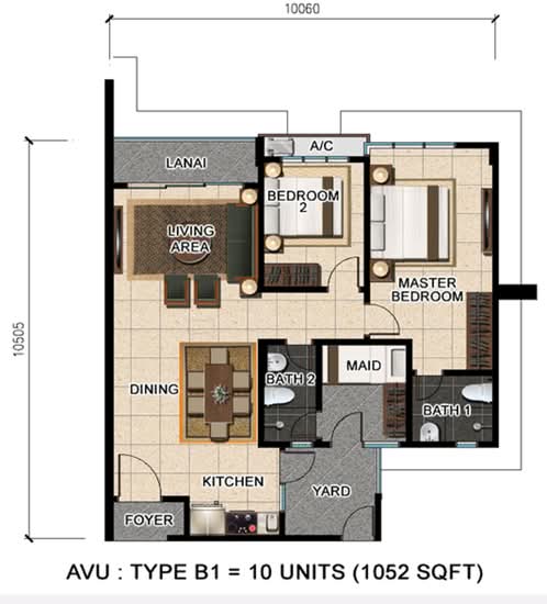 D'suria Condominium - Floor Plan - iProperty.com.my