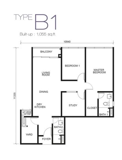 Paragon Residences @ Straits View - Floor Plan - iProperty.com.my