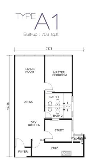 Paragon Residences @ Straits View - Floor Plan - iProperty.com.my