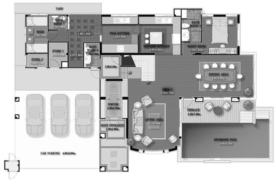Baan Sansiri Sukhumvit 67 - Floor Plan