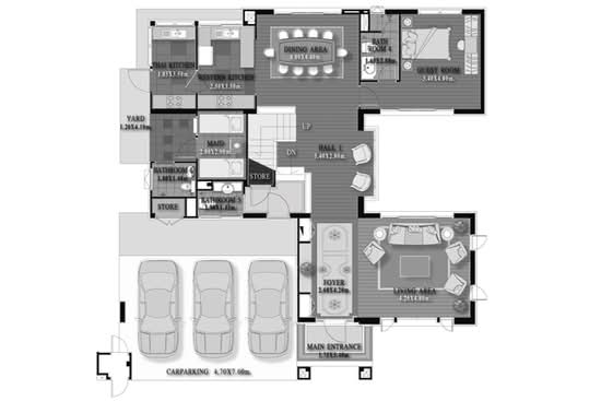Baan Sansiri Sukhumvit 67 - Floor Plan