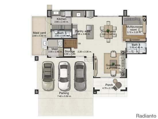 Nantawan Bangna Km.7 : นันทวัน บางนา กม.7 - Floor Plan