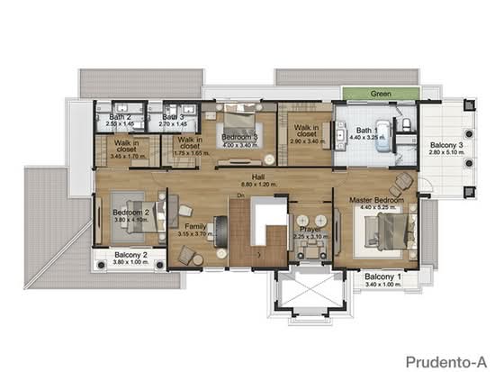 Nantawan Bangna Km.7 : นันทวัน บางนา กม.7 - Floor Plan