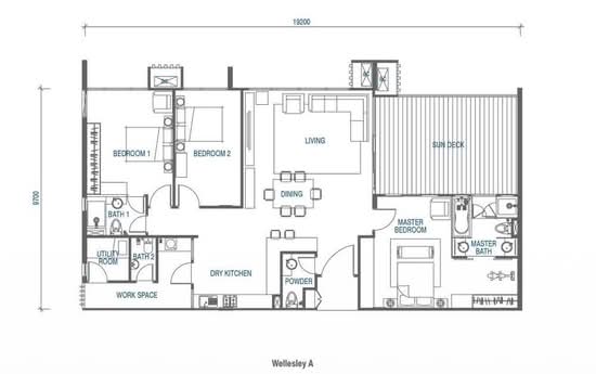Wellesley Residences - Floor Plan - iProperty.com.my