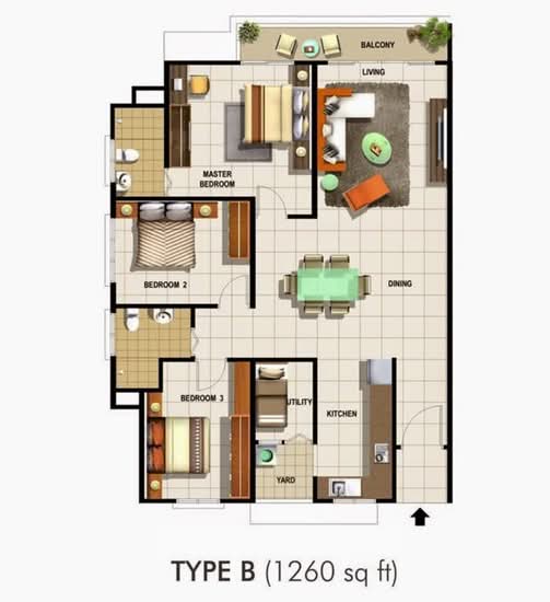 Meridien Residence - Floor Plan - iProperty.com.my