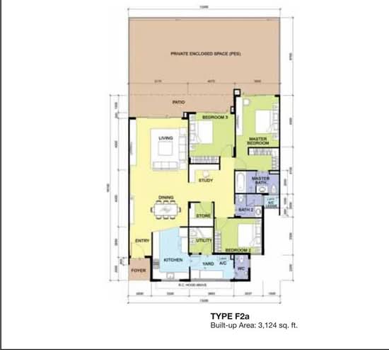 Molek Pine 3 - Floor Plan - iProperty.com.my
