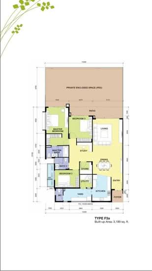 Molek Pine 3 - Floor Plan - iProperty.com.my