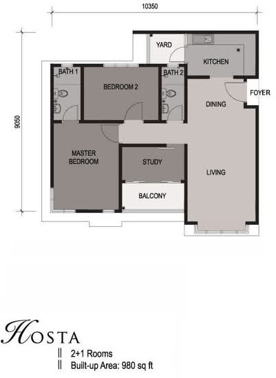 LakeView Residency - Floor Plan - iProperty.com.my