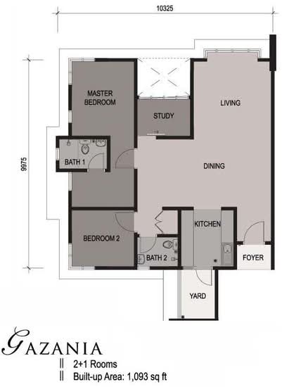 LakeView Residency - Floor Plan - iProperty.com.my