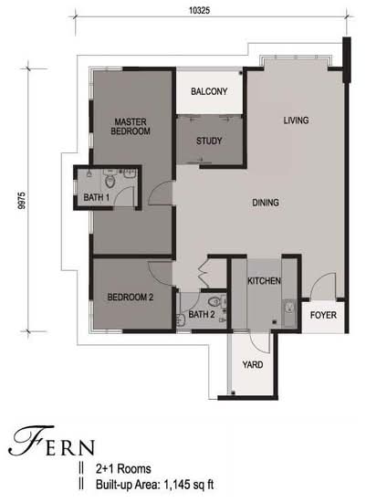 LakeView Residency - Floor Plan - iProperty.com.my