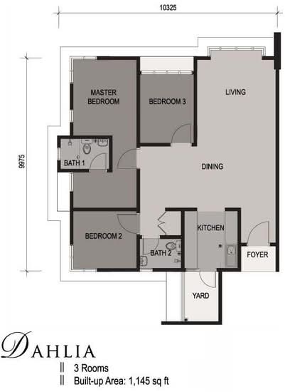 LakeView Residency - Floor Plan - iProperty.com.my