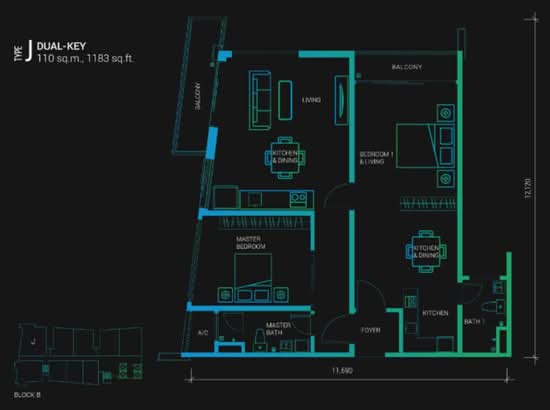 Continew - Floor Plan - iProperty.com.my