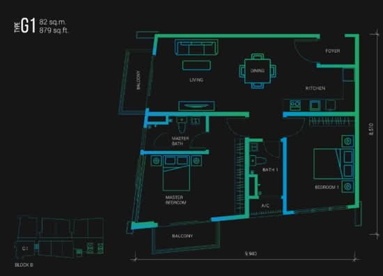 Continew - Floor Plan - iProperty.com.my