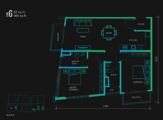 Continew - Floor Plan - iProperty.com.my